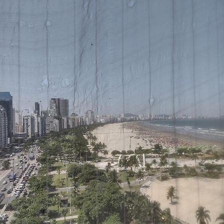 Pe Na Areia Em Santos! Que Vista Mar! Apartamento Santos  Exterior foto