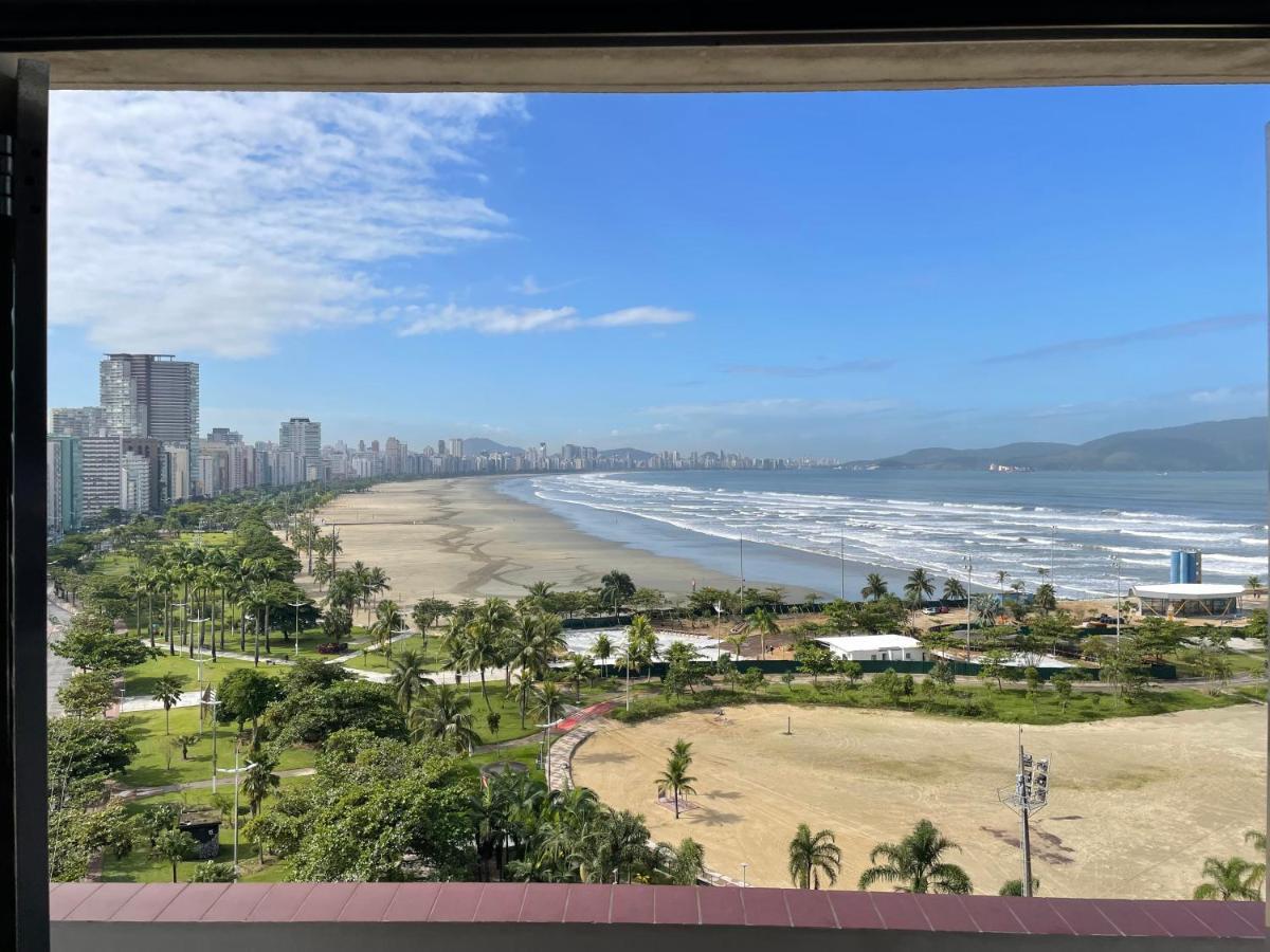 Pe Na Areia Em Santos! Que Vista Mar! Apartamento Santos  Exterior foto