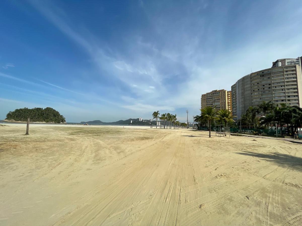 Pe Na Areia Em Santos! Que Vista Mar! Apartamento Santos  Exterior foto