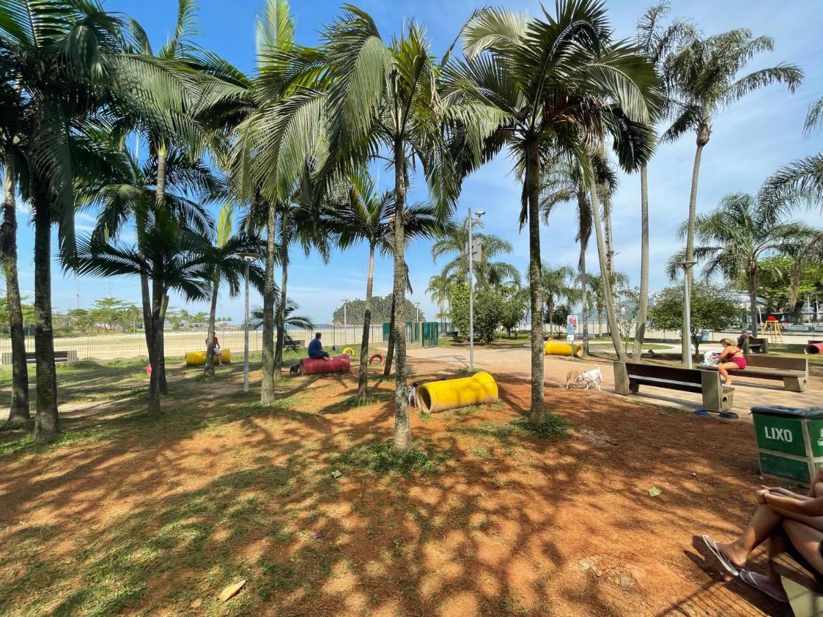 Pe Na Areia Em Santos! Que Vista Mar! Apartamento Santos  Exterior foto