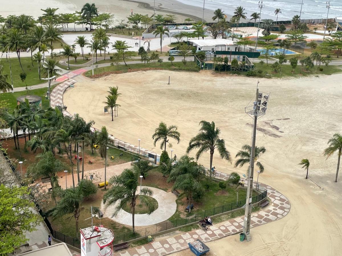 Pe Na Areia Em Santos! Que Vista Mar! Apartamento Santos  Exterior foto