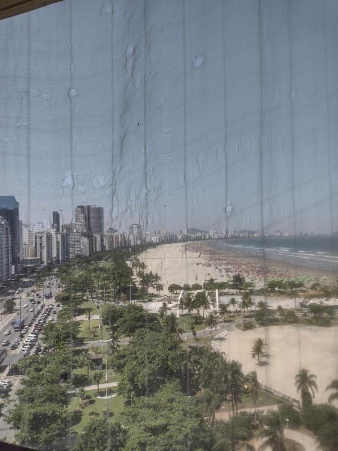 Pe Na Areia Em Santos! Que Vista Mar! Apartamento Santos  Exterior foto